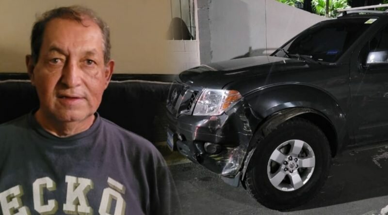 PNC detiene a diputado suplente de ARENA de Ahuachapán por provocar accidente en aparente estado de ebriedad.