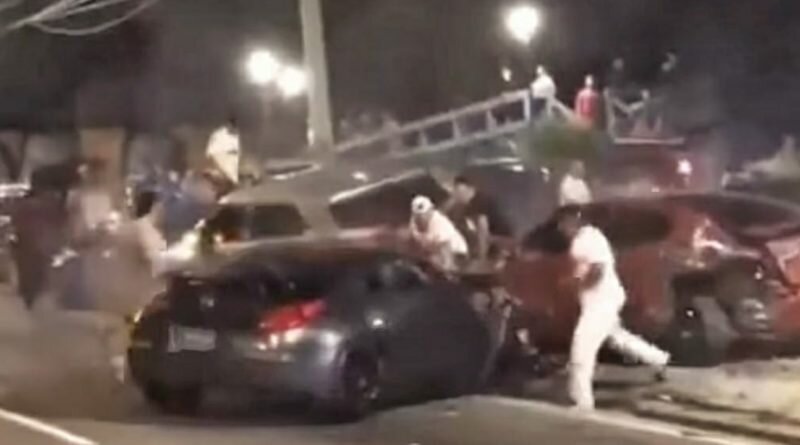 PNC captura a responsable de accidente en carrera clandestina en Paso del Jaguar.