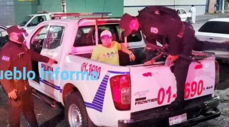 PNC detiene a hombre que en las calles andaba tocando partes íntimas de señoritas.