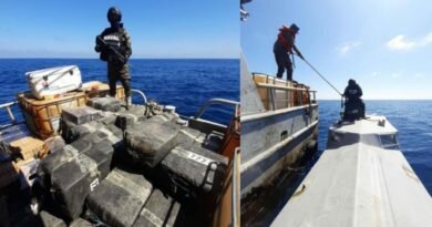 Nuevo golpe al narcotráfico, Fuerza Naval incauta $103 millones de dólares en droga.