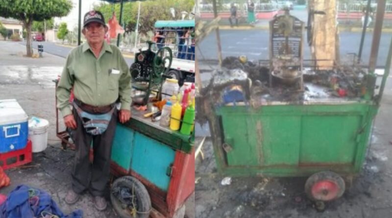 Picsart 21 12 28 16 44 52 460 800x445 - Delincuentes quemaron carretón de minutas de don Marcial en Apastepeque.