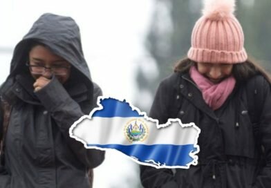 Anuncian entrada de Frente Frio a El Salvador con vientos de hasta 70 KMH.