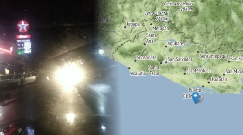 Fuerte sismo y lluvia en varios puntos del país en pleno enero.