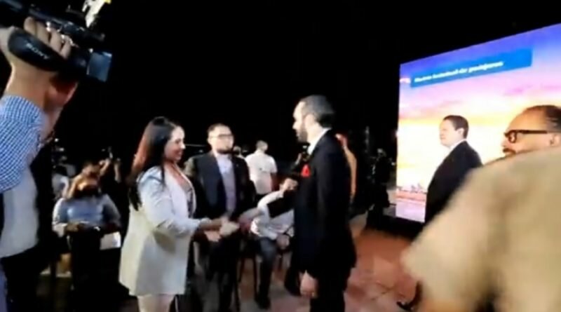 Periodista de LPG edita video donde Nayib parecía no dar saludo a diputada.