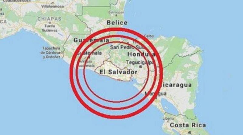 Fuerte sismo despierta a la población en Guatemala y El Salvador está madrugada de miércoles.