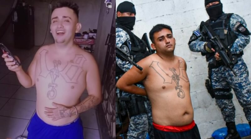 Capturan pandillero de la 18S que se burlaba de la PNC por TikTok.