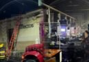 Súper Selectos de Cojutepeque quedó consumido parcialmente por incendio en su interior.