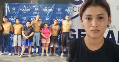 Capturan a otra mujer que era la pareja de peligroso palabrero y ayudaba a la pandilla.