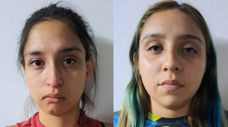 Capturan a la Olivia y a la Billy Eilish, que distribuían ordenes y mercancía a pandilleros en Santa Tecla.