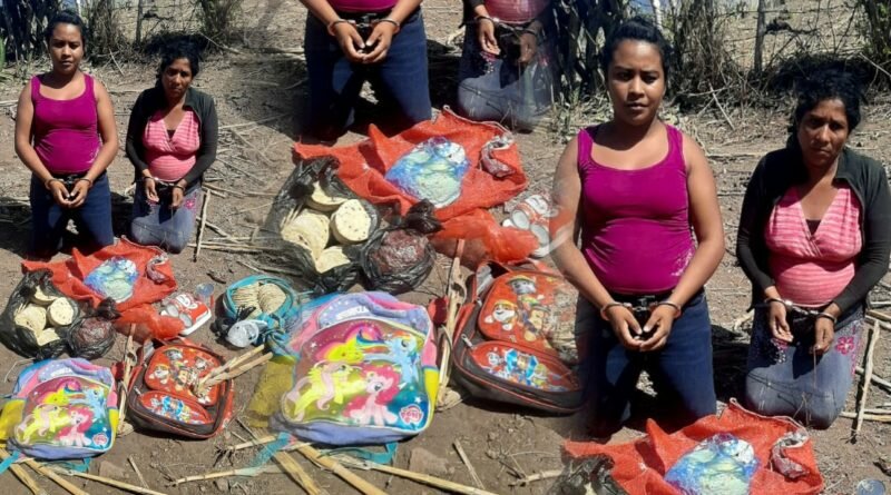 Capturan a mamá y hermana de palabrero quienes llevaban comida a pandilleros escondidos en el monte.