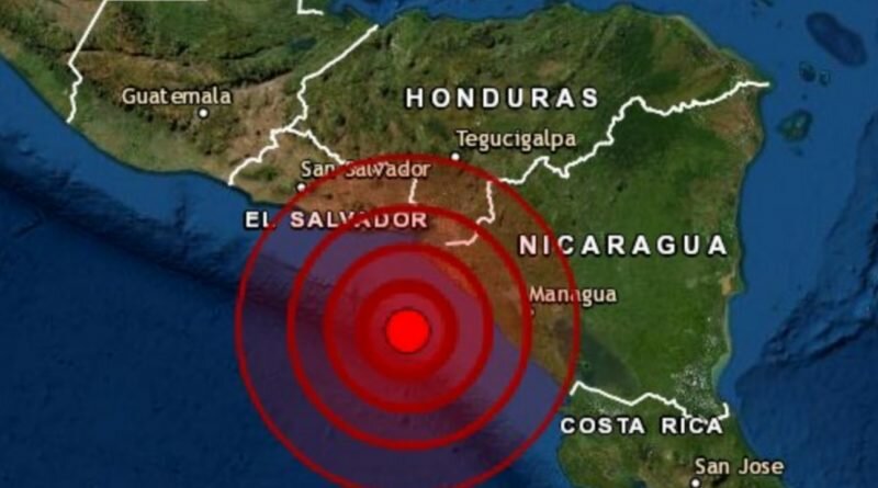 Fuerte sismo despierta a salvadoreños a esta hora de la madrugada.