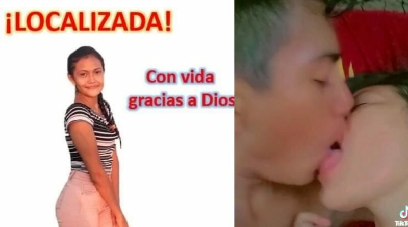 Familia confirma que la joven que apareció en video romántico ya está en casa “Gracias a Dios”.