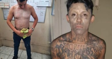 Pandilleros huyeron a Guatemala y se colocaron maquillaje de mujer para borrar tatuajes en cara y cuerpo.
