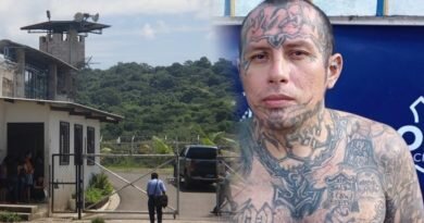 Capturan a pandillero que tenía 2 minutos de salir en libertad del penal de Izalco.
