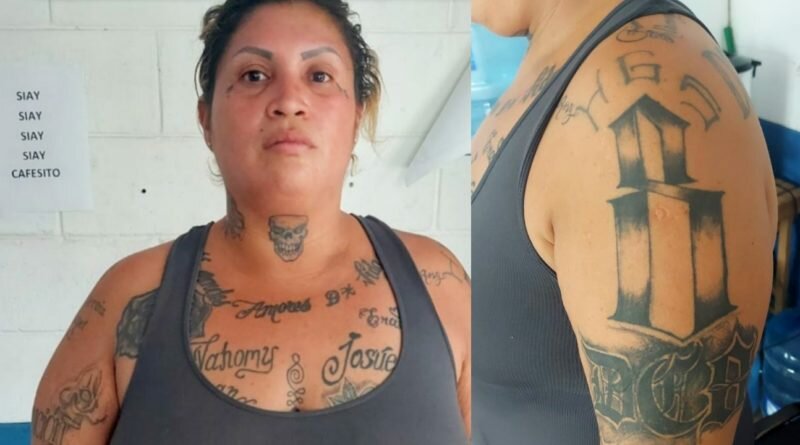 Cae la Ploki, la pandillera más buscada de Tonacatepeque y que atemorizaba a varias comunidades.