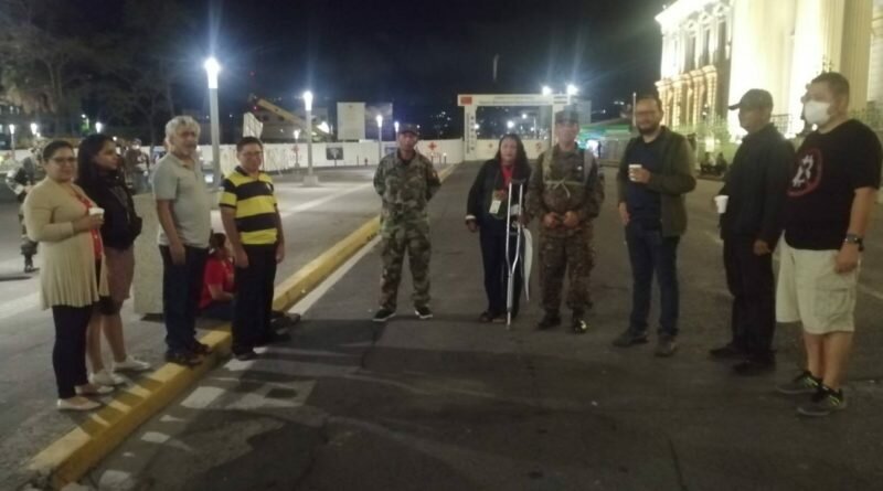 Fracasa vigilia programada para esta noche por FMLN en Centro Histórico.