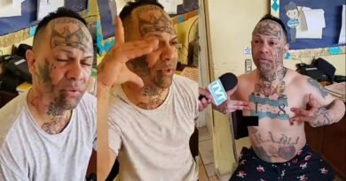 “Soy con mucha honra pandillero de la 18 por la gracia de Dios”, dice pandillero capturado en Honduras.