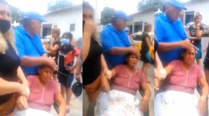 “Llore un poquito más madre, que ya están grabando”, graban video de mujer afuera de Procuraduria.