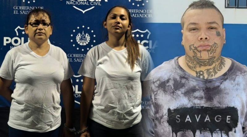 Capturan a madre e hija que ayudaban con la renta a pandilleros en la San José de Soyapango.