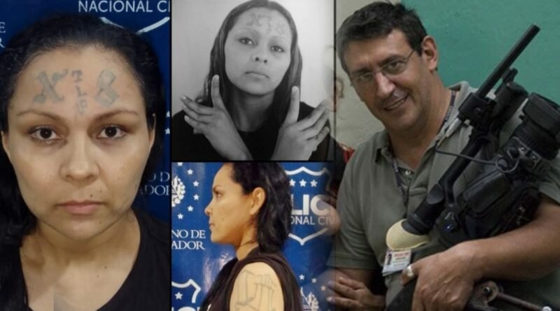 La Chuky, la pandillera que se hizo famosa en el documental del periodista español que su mara asesinó.