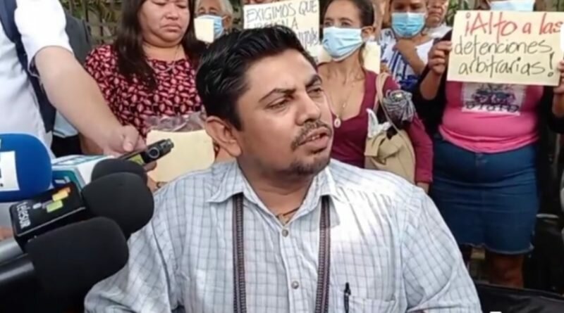 “Somos cristianos y pedimos la liberación de los capturados en el Regimen de Excepción”, dice líder de familias denunciantes.