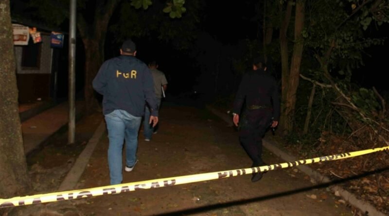 Pandillero muerto al emboscar a policías en zona rural de Santa Tecla.