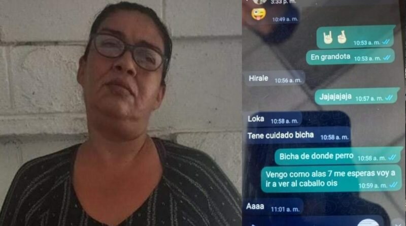 Capturan a señora que orgullosa decía de ser mujer de mareros y promocionaba mujeres a más mareros.