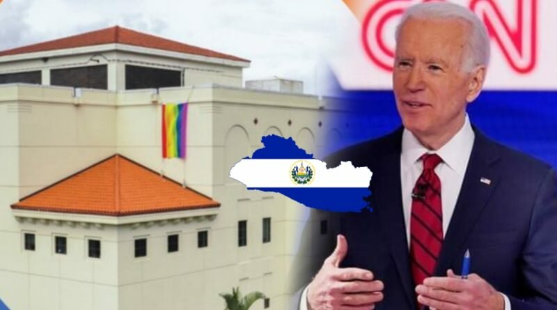 Embajada de EEUU en El Salvador anuncia que la bandera del orgullo LGBTQI+ estará en sus instalaciones en el mes de junio.