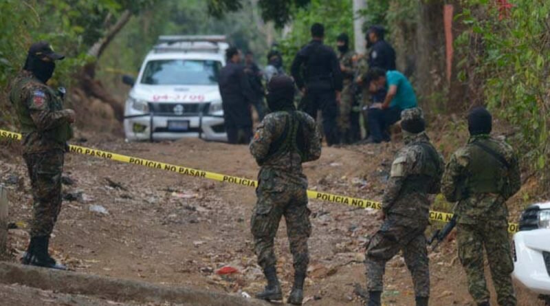 Enfrentamiento armado deja un soldado muerto en Nueva Concepción, luego que pandilleros les atacaran.