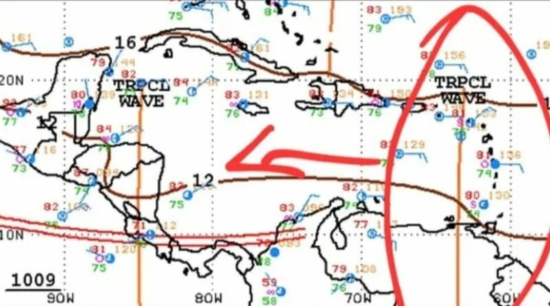 Anuncian que nueva onda tropical se acercará a El Salvador en los próximos días.