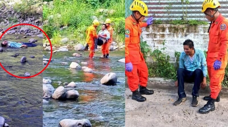 Llamaron a los bomberos por un fallecido en Morazán, pero solo se quedó dormido después de tomar.