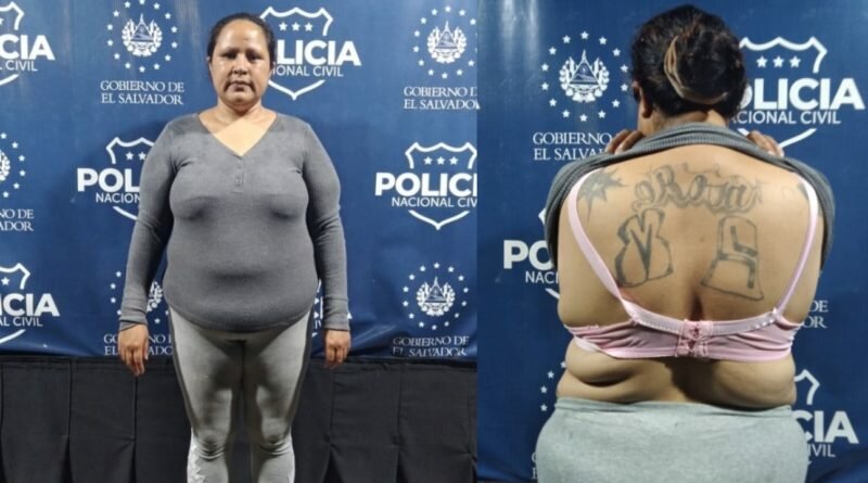 Cae la China, una peligrosa pandillera que seguía activa en Las Margaritas de Soyapango.