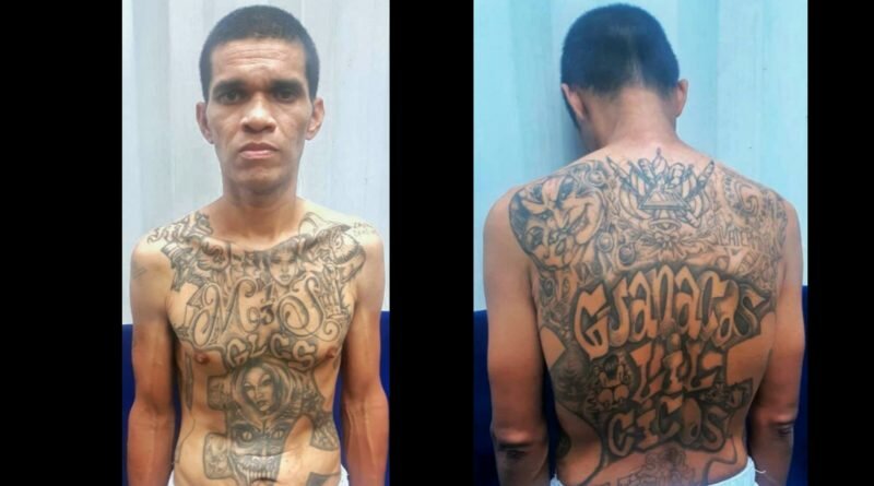 Pandillero es recapturado al salir del centro Penal de Apanteos, por seguir perteneciendo a grupos terroristas